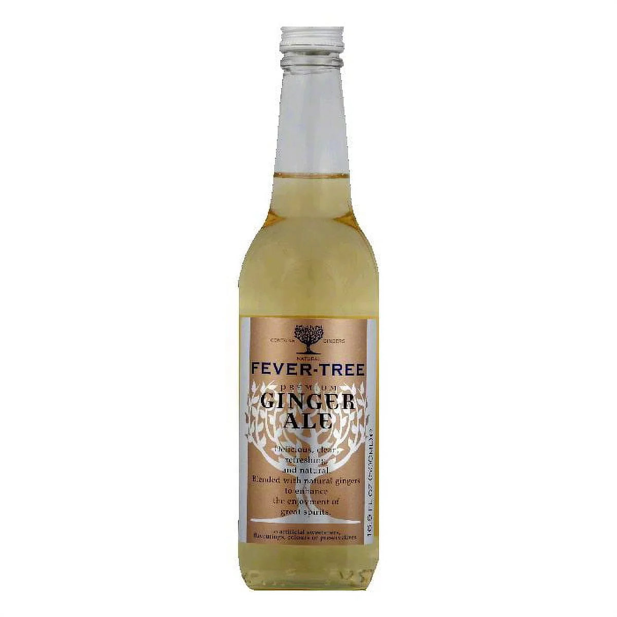 Fever Tree Premium Ginger Ale, 16.9 Fo (Pack of 8)