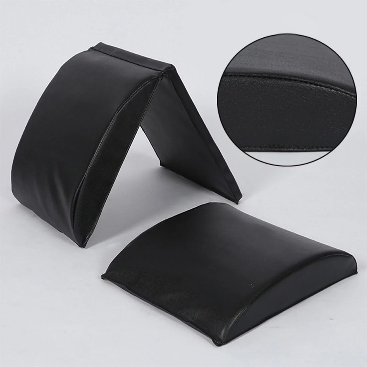 Foldable Ab Exercise Mat Abdominal Trainer Pad Back Support Situp Tailbone Sit up Cushion for Gym Training