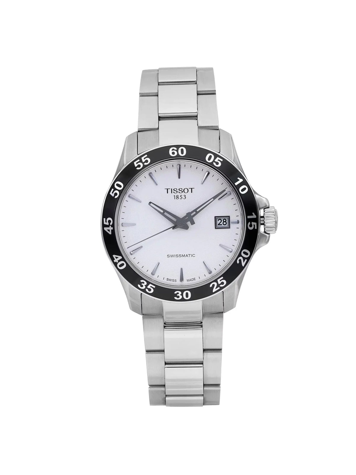 Tissot V8 Swissmatic Steel Silver Dial Men Automatic Watch T106.407.11.031.00