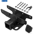 Tyger Auto TG-HC2J003B Hitch & Coating Kit Matching with 2018-2024 Jeep Wrangler JL/JLU (Include 20-24 diesel engine; 21-24 4xe) Factory Style 2 inch Rear Receiver Hitch Tow Towing Trailer Hitch