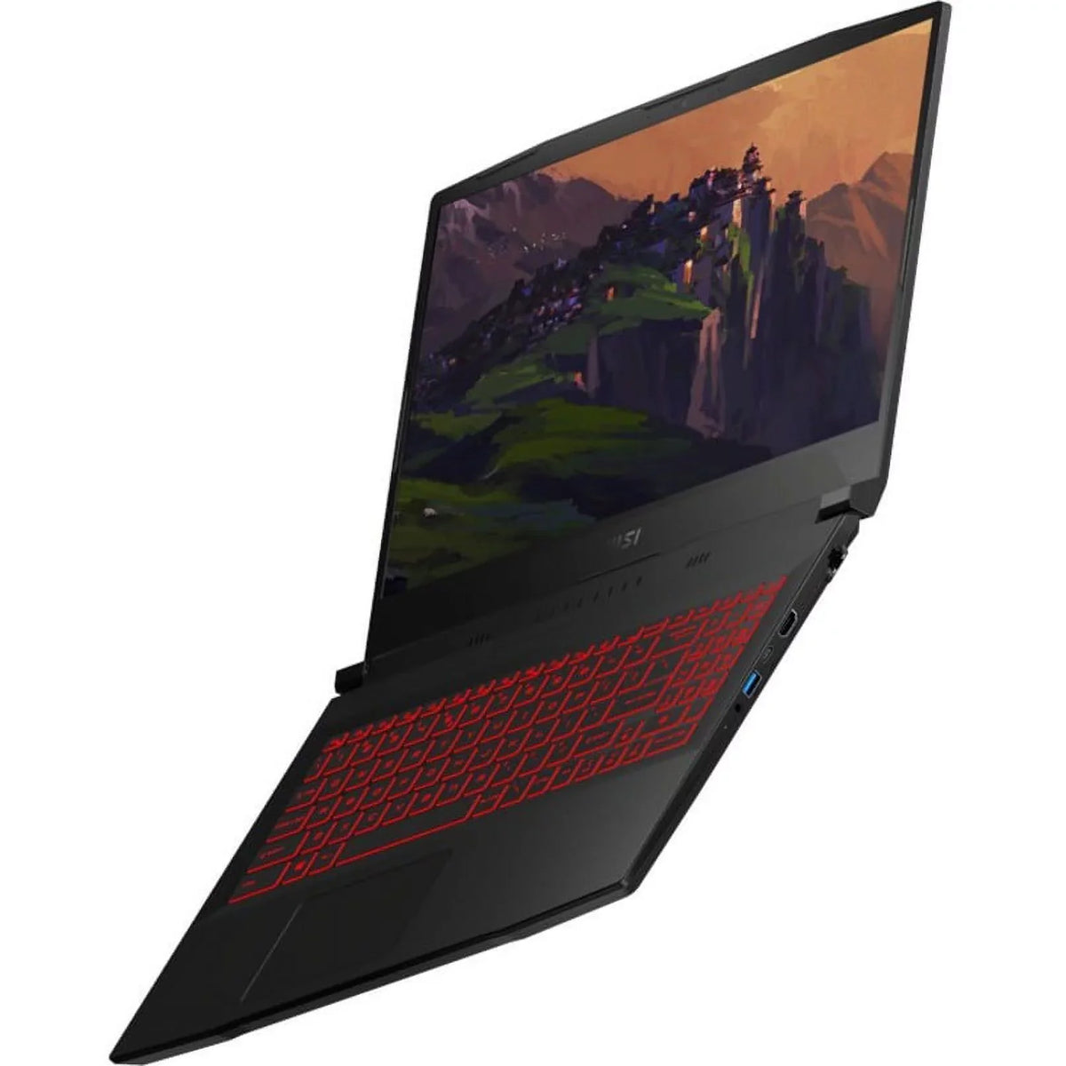 MSI Katana GF66, 15.6\" Full HD, i7-11800H, NVIDIA GeForce RTX 3060, 16GB RAM, 1TB SSD, Black, Windows 10 Home, Katana GF66 11UE-031
