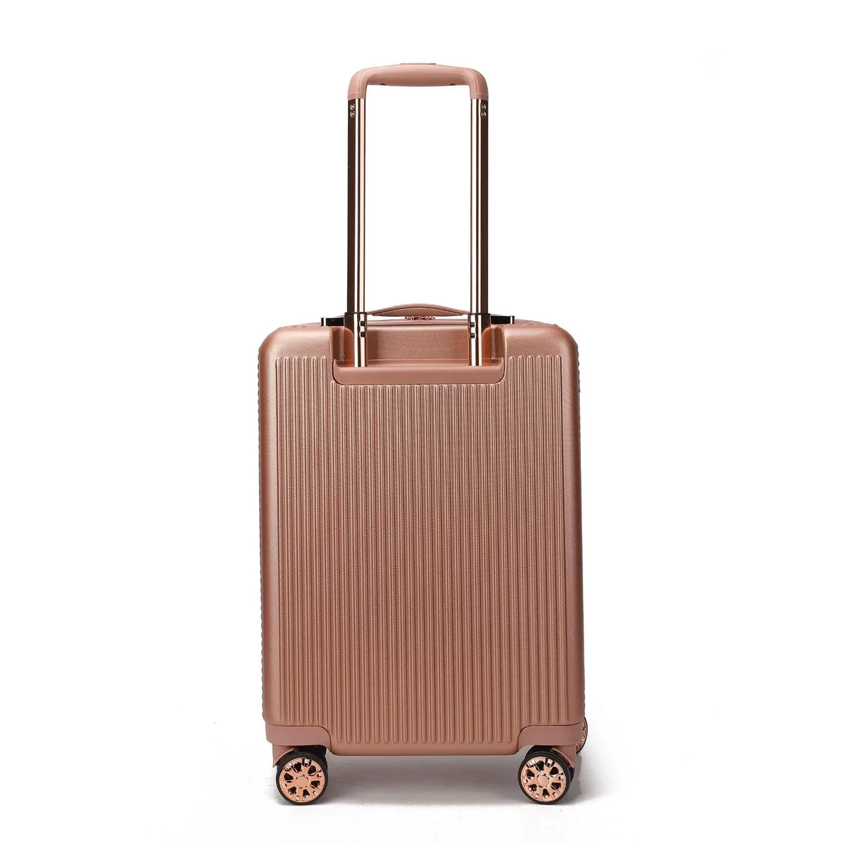 MKF Collection Tulum 2 Piece Luggage Set with Spinner Wheels and Expandable Handles by Mia K.