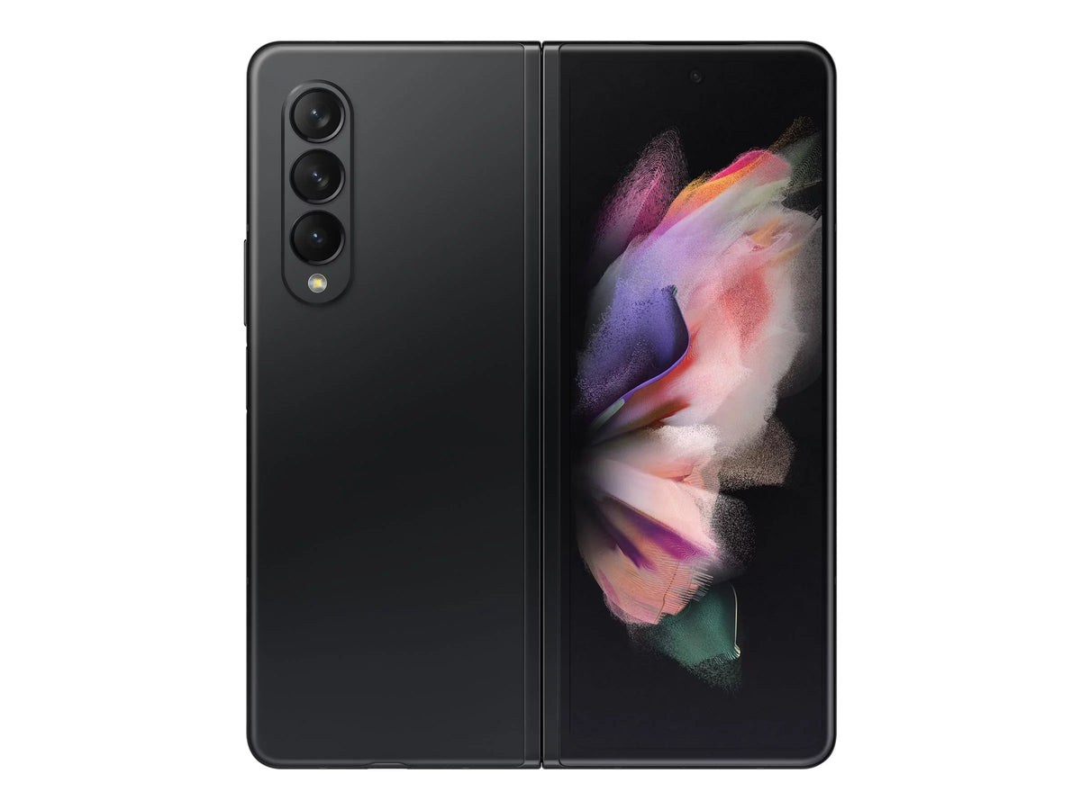 Restored Samsung-Unlocked Mobile Phones SM-F926UZKEXAA 5G 512 GB Galaxy Z Fold3 Unlocked Smartphone, Phantom Black (Refurbished)