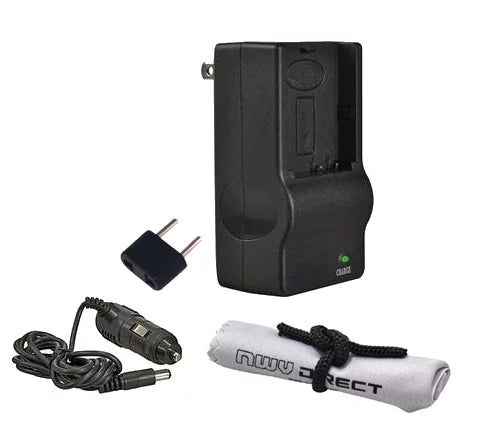 Panasonic Lumix DMC-FZ1000 Off Camera 'ligent' Rapid Charger + Nw Direct Microfiber Cleaning Cloth.
