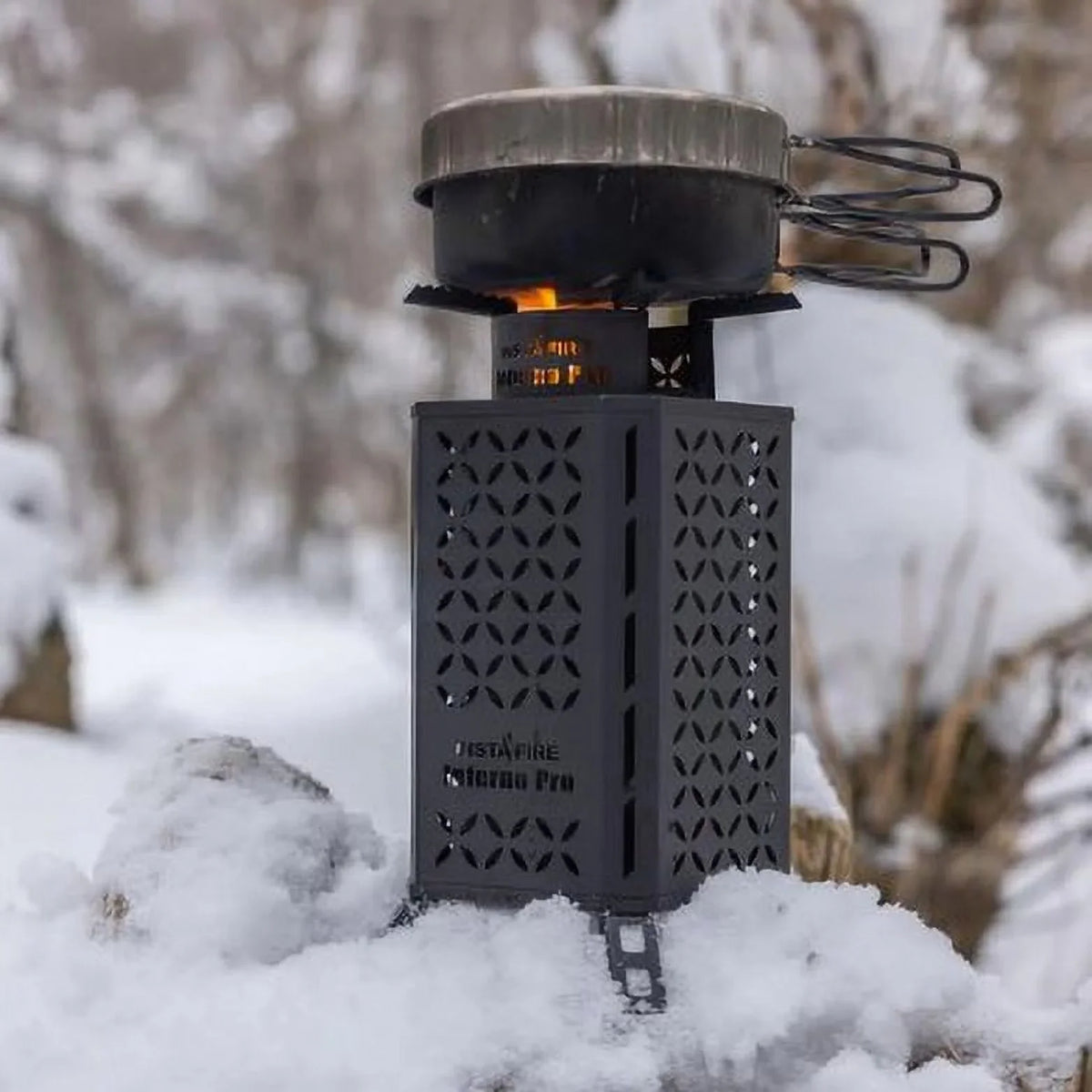 New InstaFire Inferno Pro Outdoor Biomass Fuel Stove (off-Grid, Emergency, Camping)
