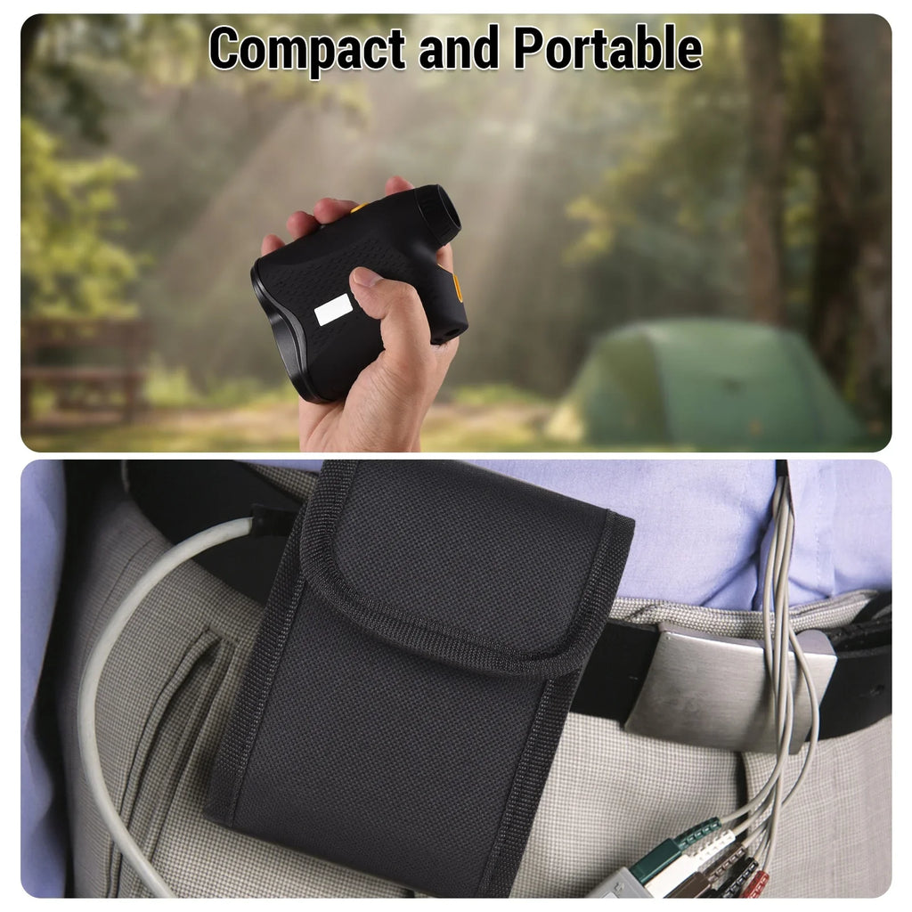 moobody Digital Measurement Rangefinders, Monocular Telescope with 600M / 800M / 1000M , Perfect for