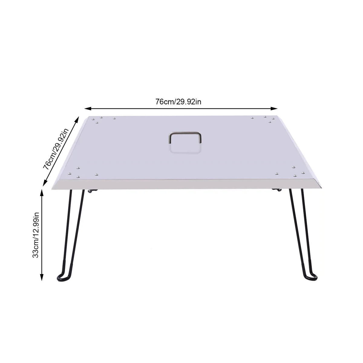 Fire Pit Burner Coating Heat Deflector-Turn Fire Pit into a Patio Heater 30"x30"