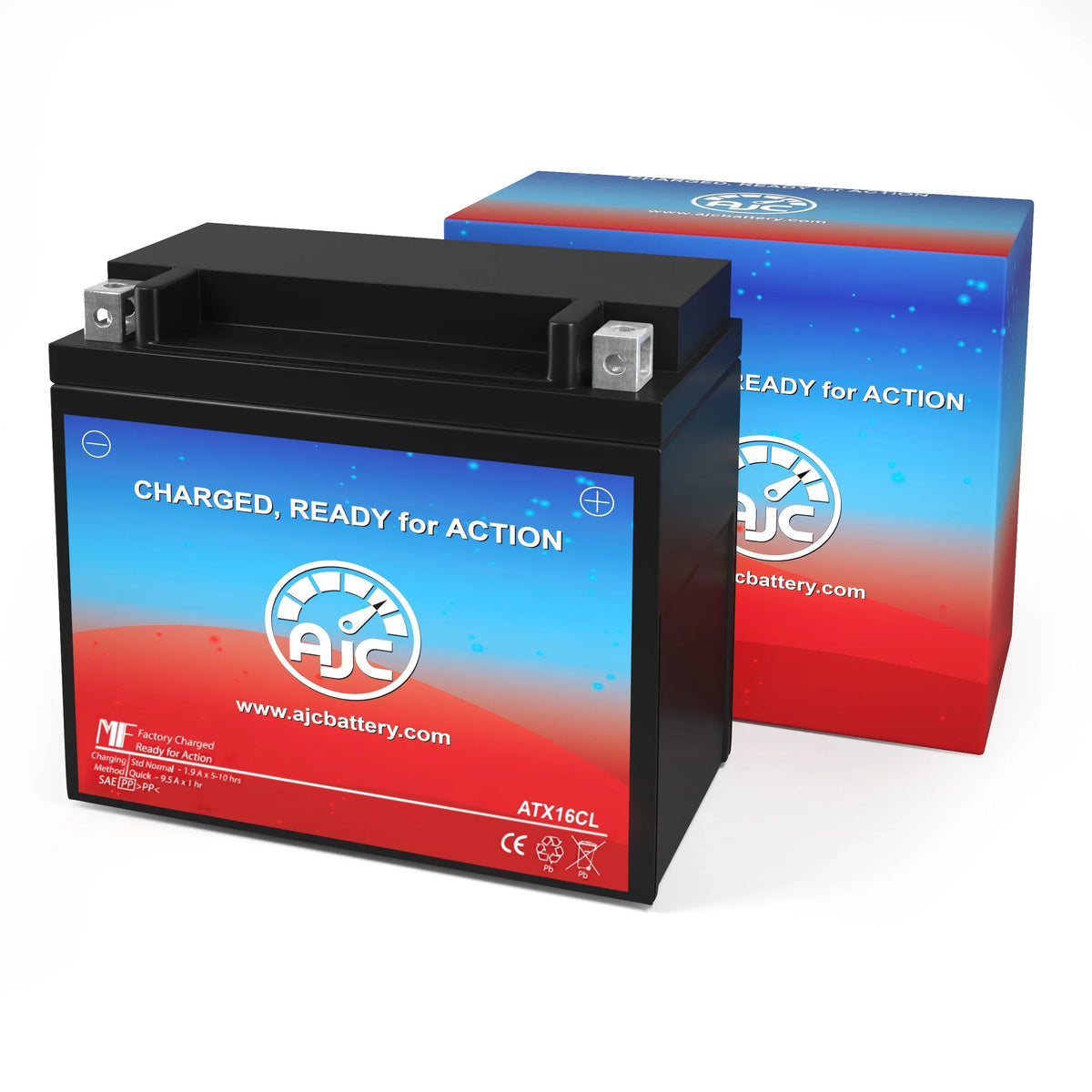 AJC Battery Suitable with Polaris SLT H 700 700CC Personal Watercraft Replacement Battery (1999-2010)