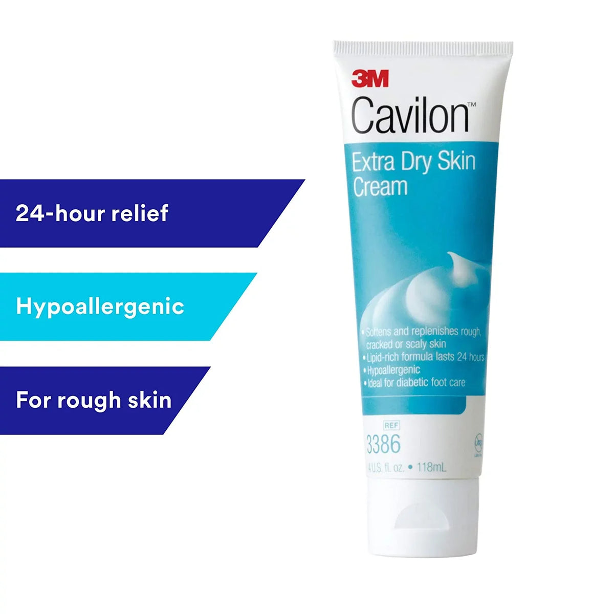 3M Cavilon Extra Dry Hand and Body Moisturizer, 4 Ounce, Scented, 12 Count