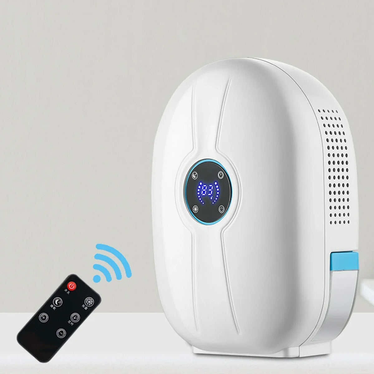 500ml Mini Dehumidifier Digital Home Bedroom Air Dryer Machine Remote 22W