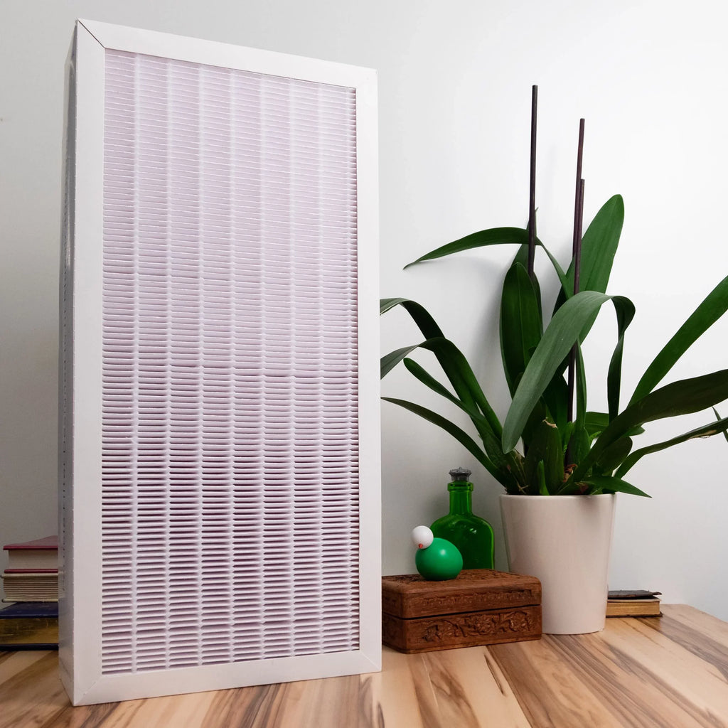 Filter Bros BA-400S Suitable With BLUEAIR 400 Dual Protection Series HEPA Replacement Particle Filter For 480i, 402, 403, 405, 410, 450E, 455EB Blue Sky SmokeStop