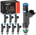 A-Premium Fuel Injectors Matching with Ford Crown Victoria 2006-2011, Crown Victoria 2006-2011 & Lincoln Town Car 2006-2011 & Mercury Grand Marquis 2006-2011, V8 4.6L, Set of 8, Replace# 0280158089