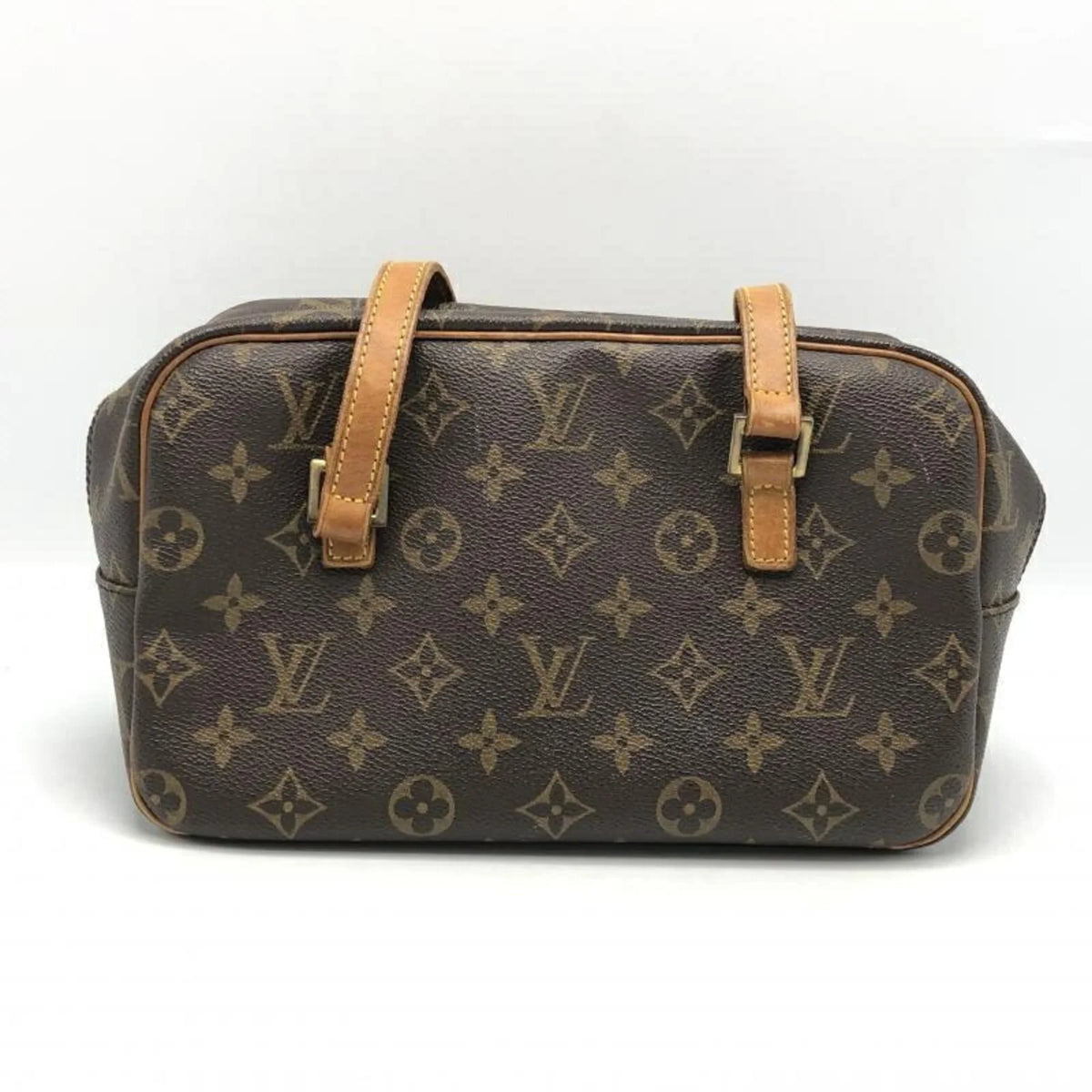 Pre-Owned LOUIS VUITTON Shite MM Handbag M51182 Monogram Brown Louis Vuitton (Good)