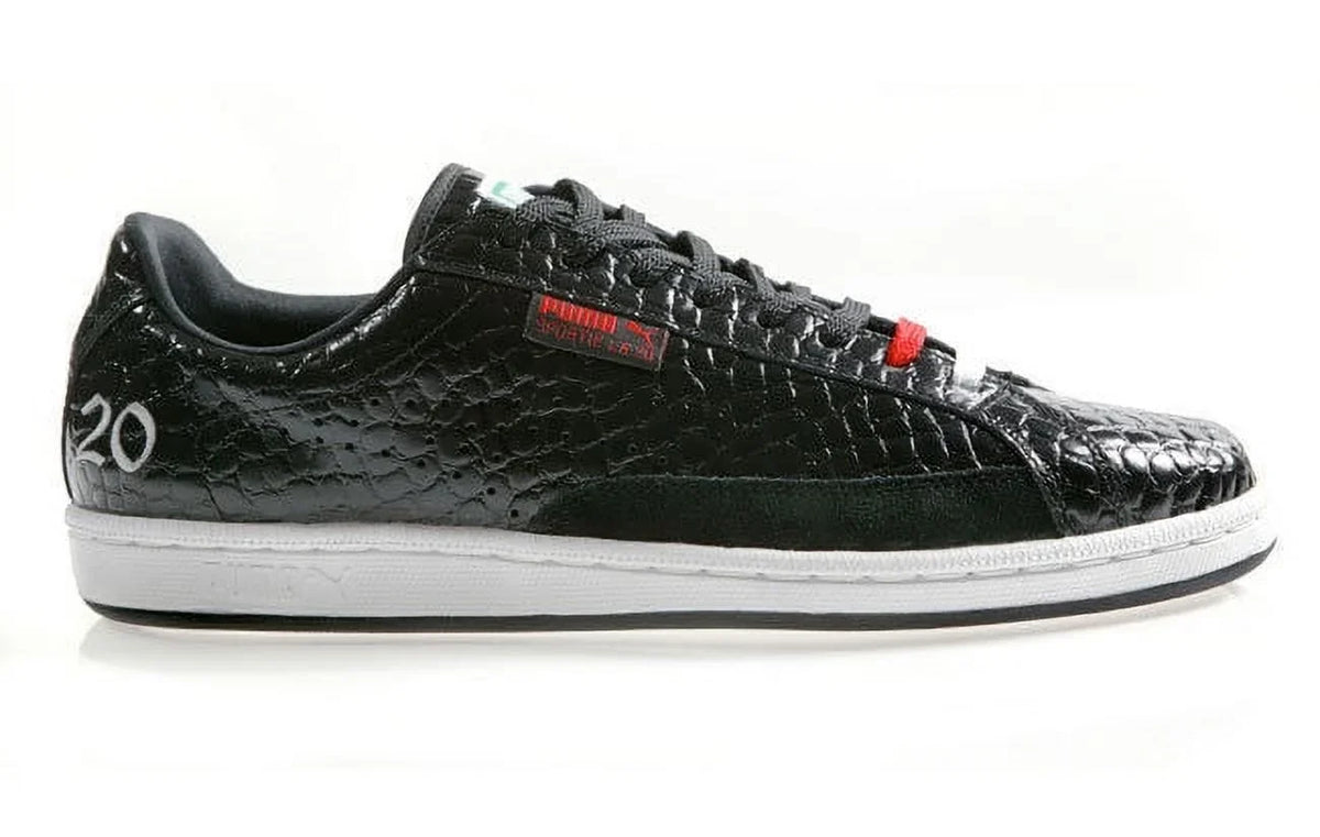 PUMA SPORTIE LA. MATCH CROCODILE SKIN UNISEX MEN 5.5 / WOMEN 7 SHOES BLACK NEW