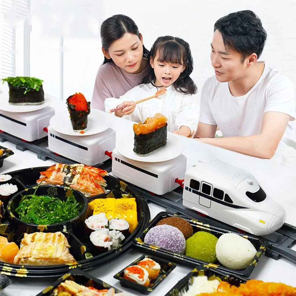 Elektronischer Sushi Zug Rotierendes Sushi Spielzeug Für , Mädchen Und