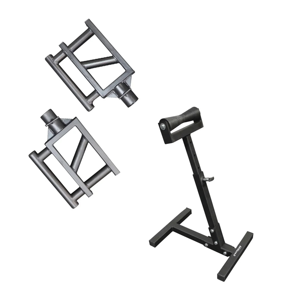 Titan Fitness Gnarly Handles & Landmine Stand Combo