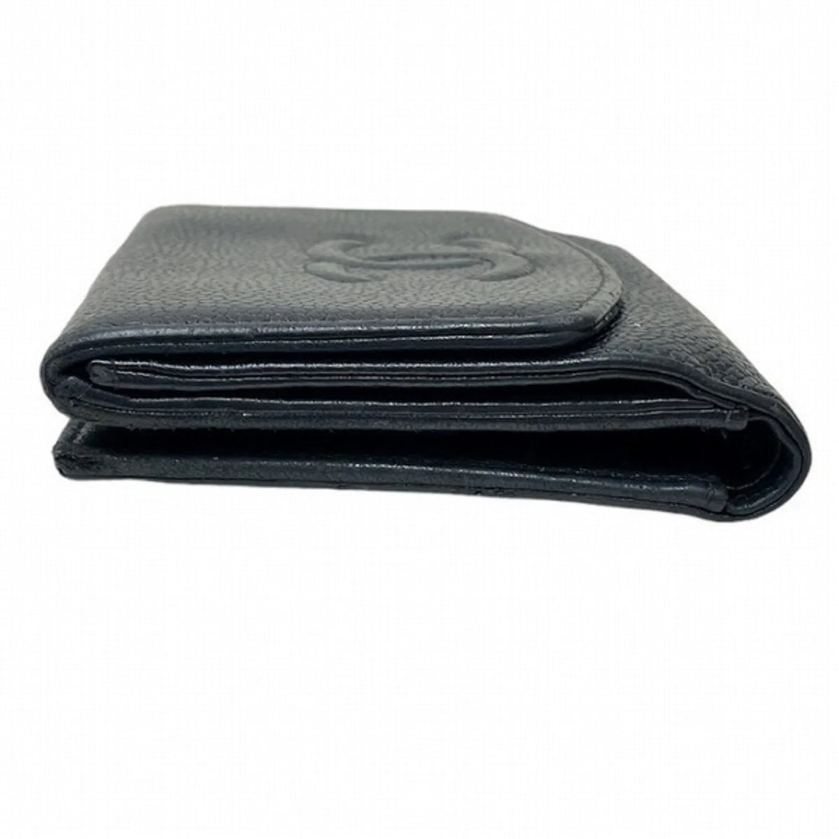 Pre-Owned CHANEL A13496 Bifold Wallet Women's (Fair)