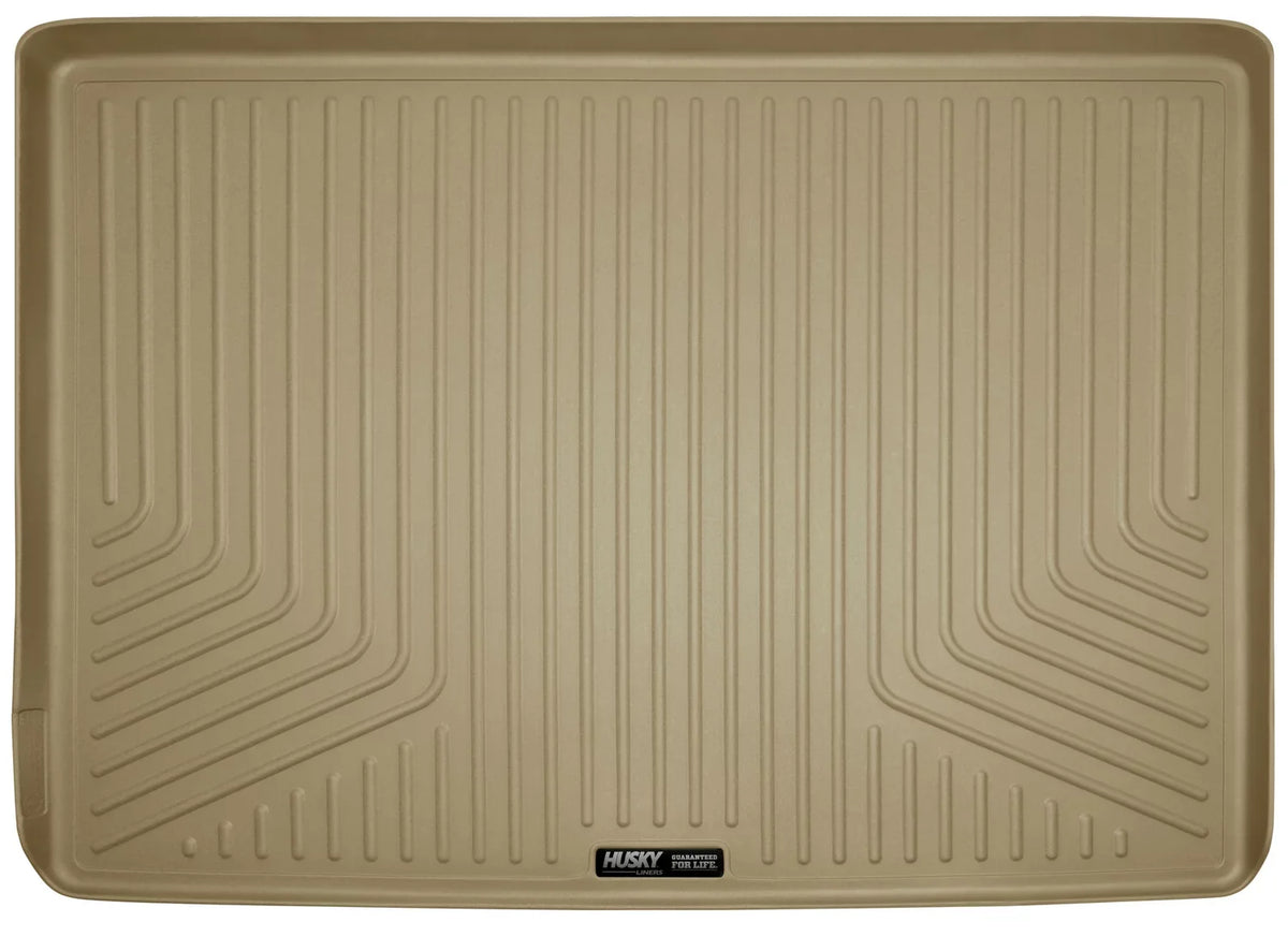 Husky by RealTruck Cargo Liner Behind 3rd Seat Fitting with 15-19 Escalade ESV/Suburban Suitable with select: 2015-2020 Chevrolet Suburban, 2015-2020 GMC Yukon XL