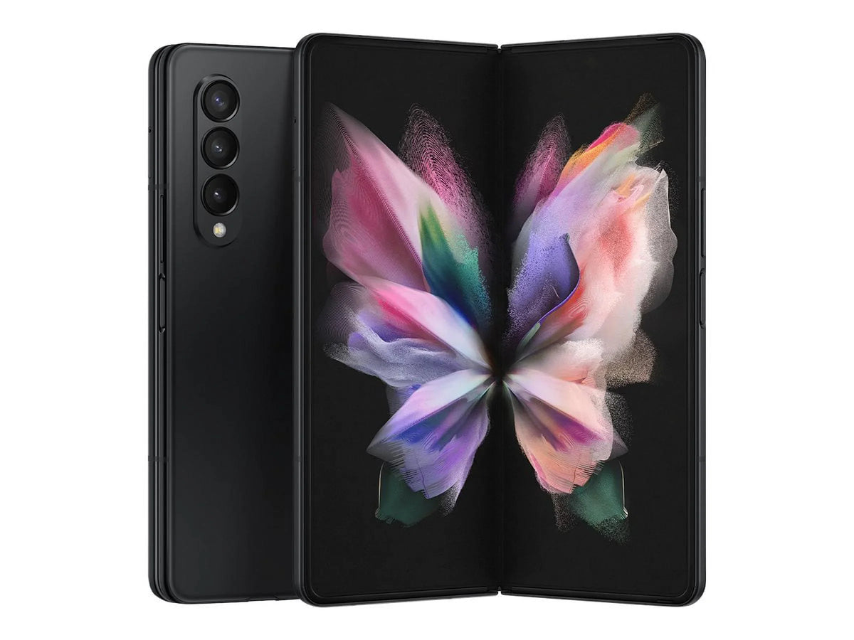 Restored Samsung-Unlocked Mobile Phones SM-F926UZKEXAA 5G 512 GB Galaxy Z Fold3 Unlocked Smartphone, Phantom Black (Refurbished)