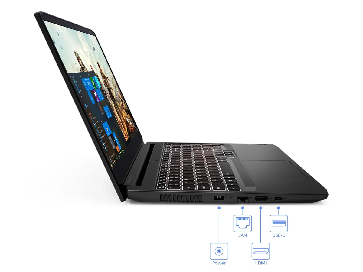 Lenovo IdeaPad 3i Gaming Laptop, 15.6" 120Hz FHD Display, i7-11370H Upto 4.8GHz, 8GB RAM, 256GB NVMe SSD + 1TB HDD, NVIDIA GeForce RTX 3050 Ti, HDMI, Windows 10 Home (82K10003US)
