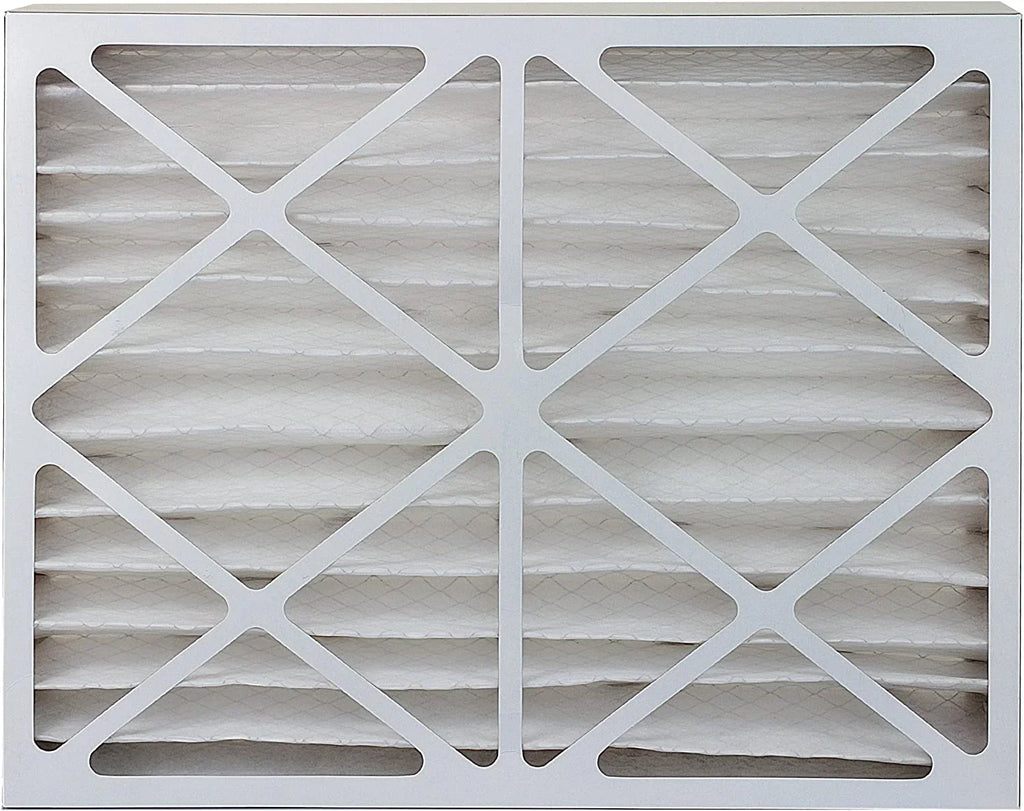 Filterbuy 20x23x4 MERV 8 Pleated HVAC AC Furnace Air Filters (4-Pack)