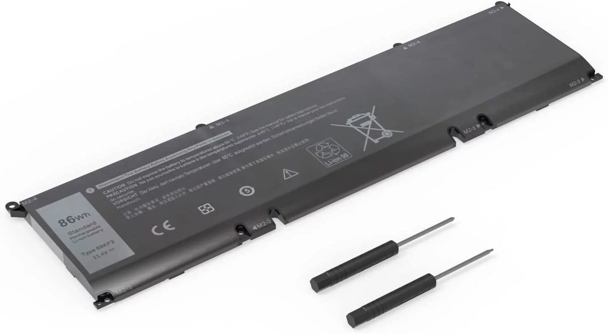 New 8FCTC Laptop Battery for XPS 15 9500 Precision 5550 Alienware M15 R3 R4 M17 R3 R4 Series Notebook 69KF2 08FCTC 70N2F 070N2F 0P8P1P 0DVG8M 0M59JH 11.4V 56Wh 4650mAh