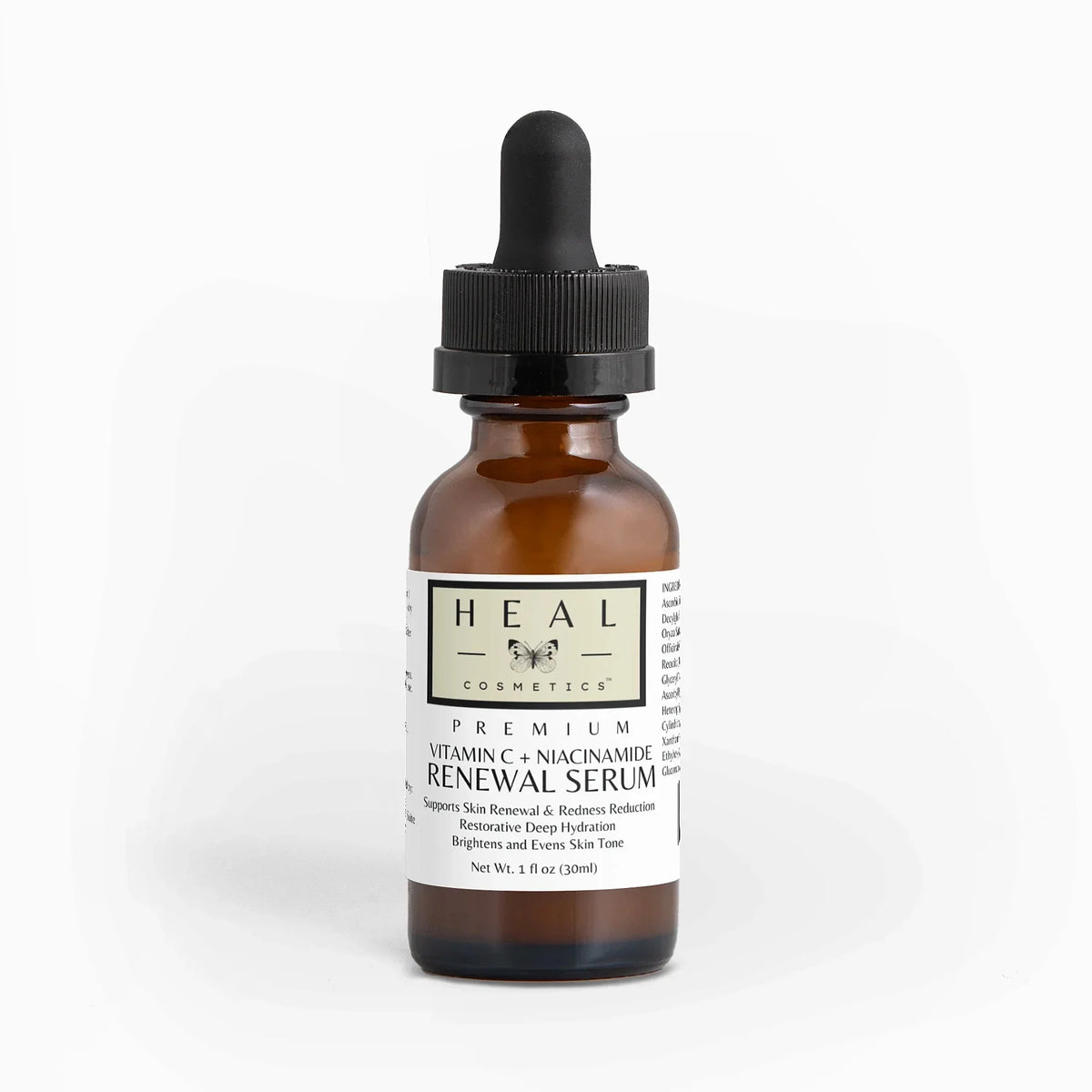 HEAL Cosmetics™ Premium Vitamin C Niacinamide Renewal Serum