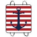 GCKG Red Anchor Pet Car Seat Shield Anchor Pet Car Seat Shield Dog Car Seat Mat Hammock Cargo Mat Trunk Mat For Cars Trucks and SUV 54x60 inches