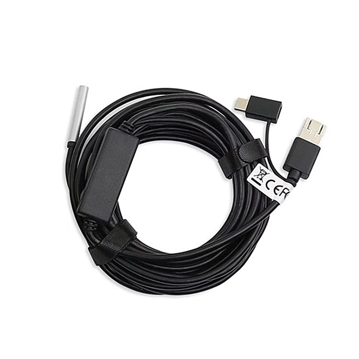 Moobody 5.5mm Endoscope Camera with 6 Adjustable LED Lights and 20M Cable