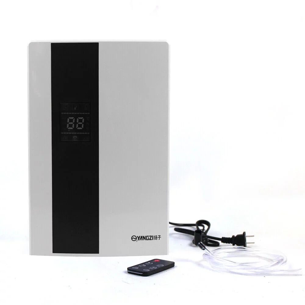 TOOL1SHOoo Portable 2200ml Ultra Quiet Dehumidifier with LCD and Remote Water Tank Dehumidifier
