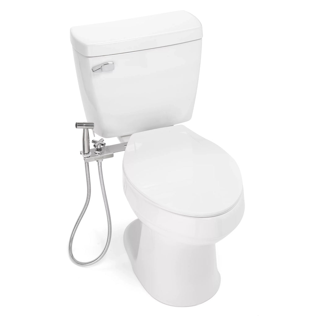 Brondell CleanSpa Luxury Hand-Held Bidet Sprayer and Holster with Integrated Shut off, Stainless Steel