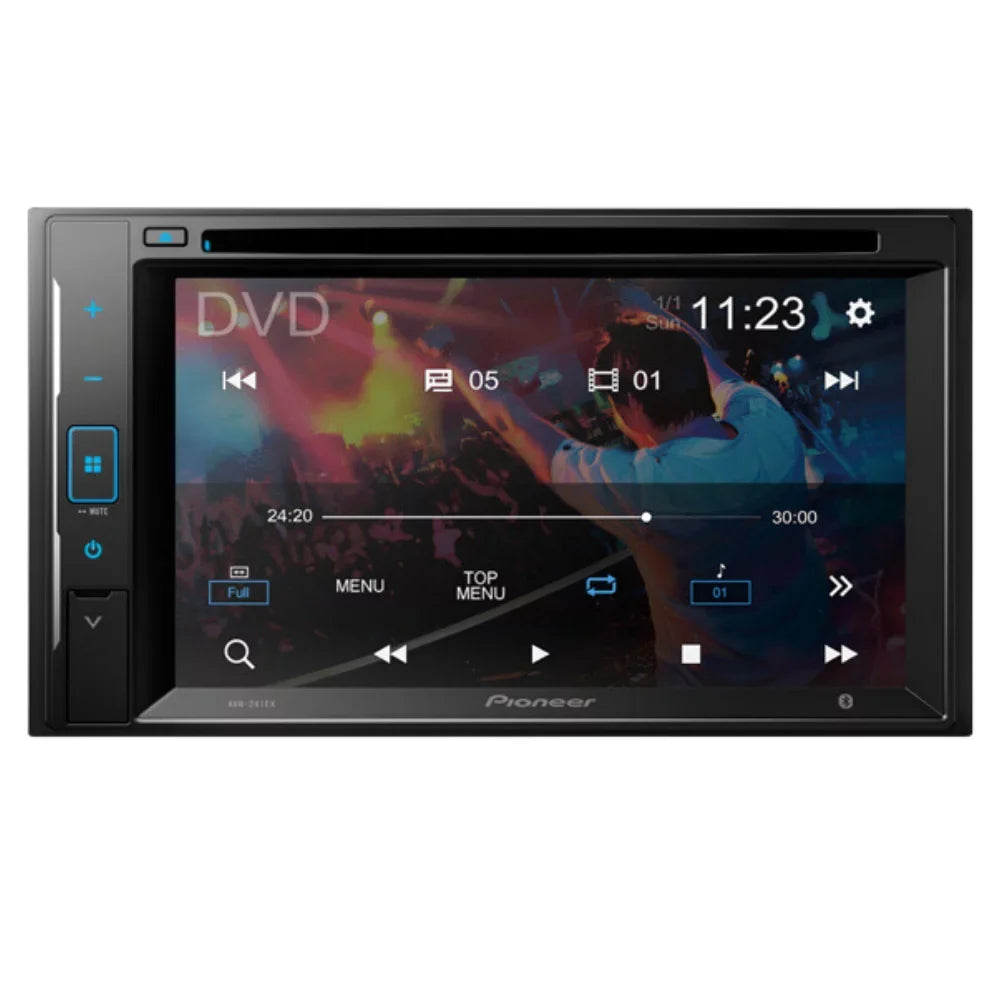 KIT2605 Bundle with Pioneer Multimedia DVD Car Stereo and Installation Kit - for 2012-2015 Nissan Rouge w/Oversized Radio / Bluetooth Touchscreen, Backup Camera, 2 Din Dash Kit