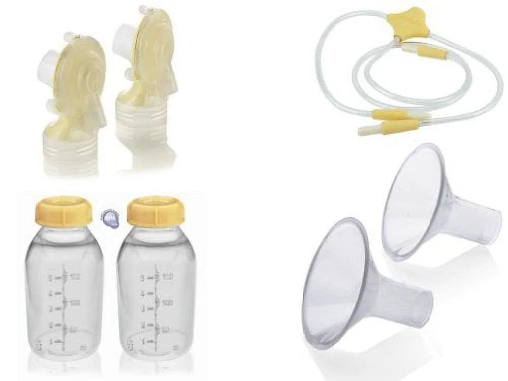 Medela Freestyle Breast Pump Replacement Parts Kit with Medium 24 mm Breast S...