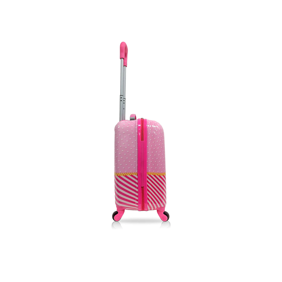 Tucci Fashion Girl Hardside Kids 18" Suitcase for Kids-Cute Lightweight Kids Luggage with Wheels