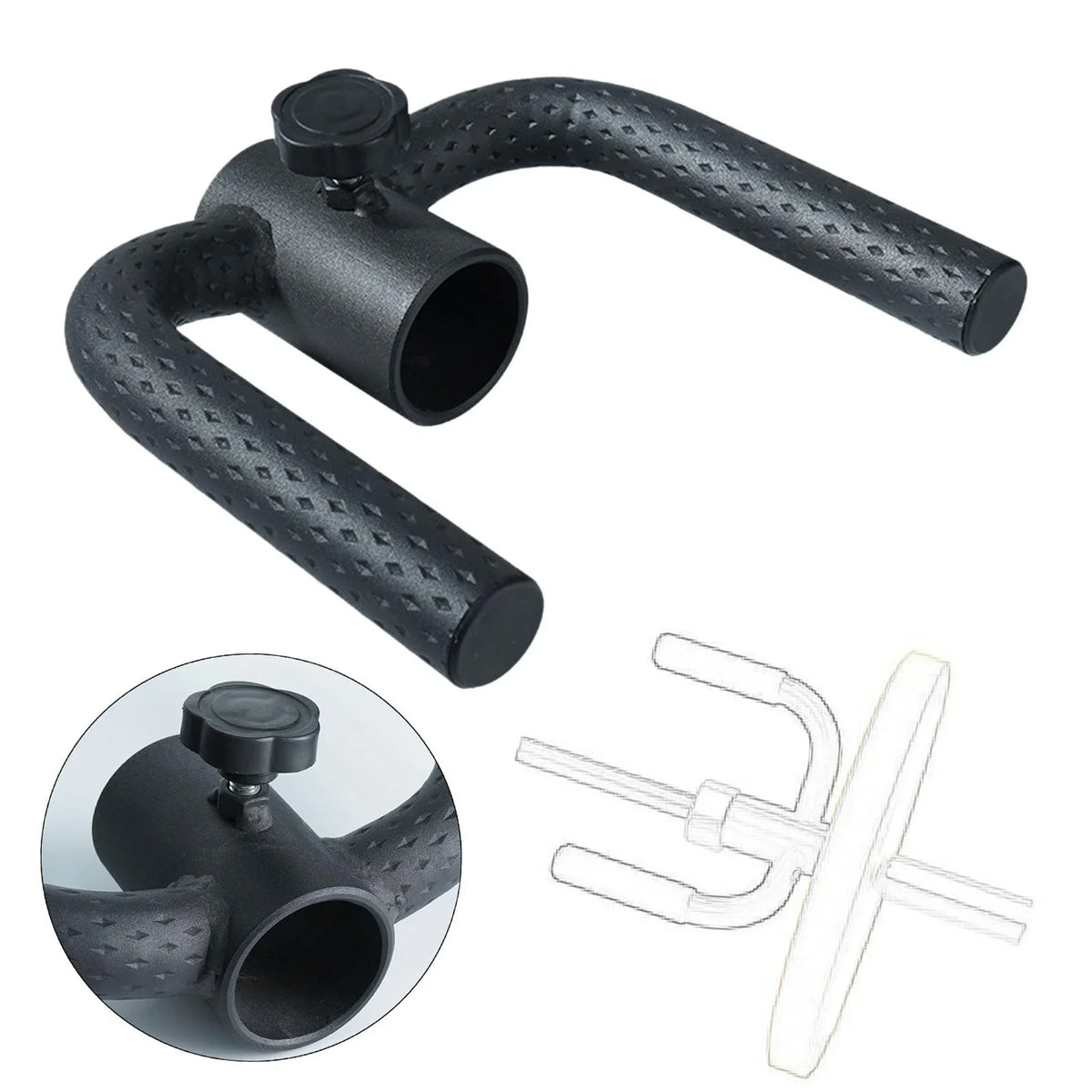 Baoblaze Row Landmine Attachment Fitness for Shoulders Barbell Strengthens Back