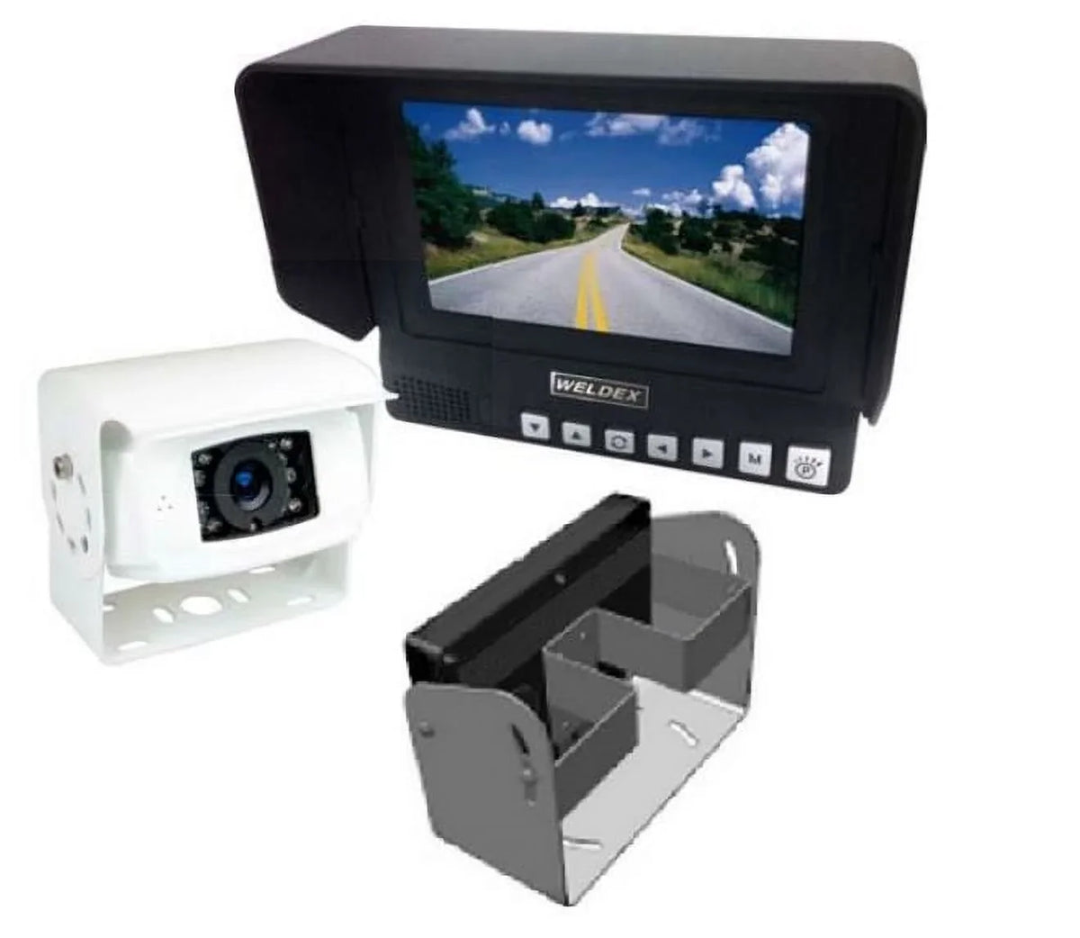 WDRV-7041M-UPG, Black & White Up Grade to Color LCD Back-Up Camera Package