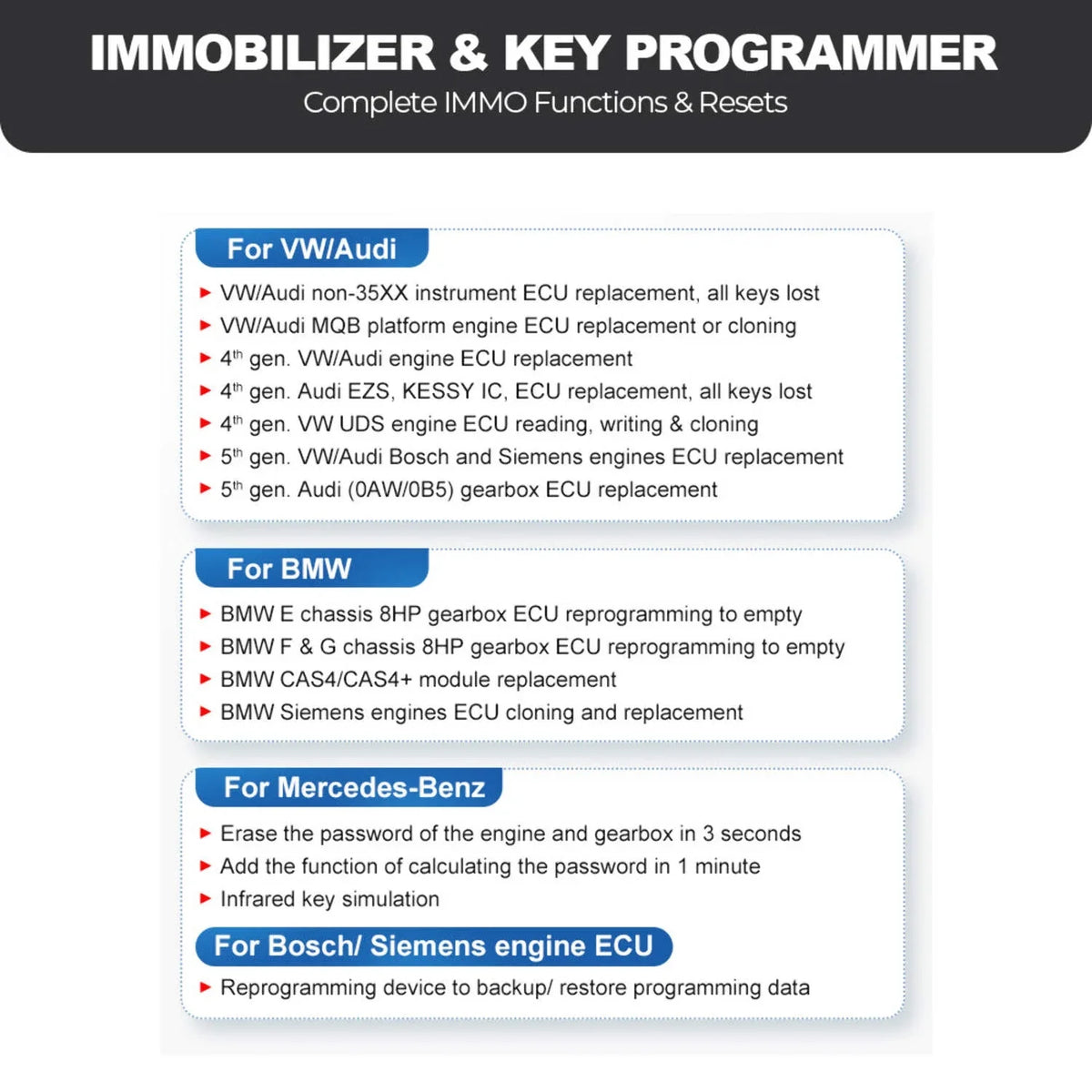 THINKCAR PRO G3 - Professional Immobilizer, Key Programmer and Automotive Diagnostic Equipment