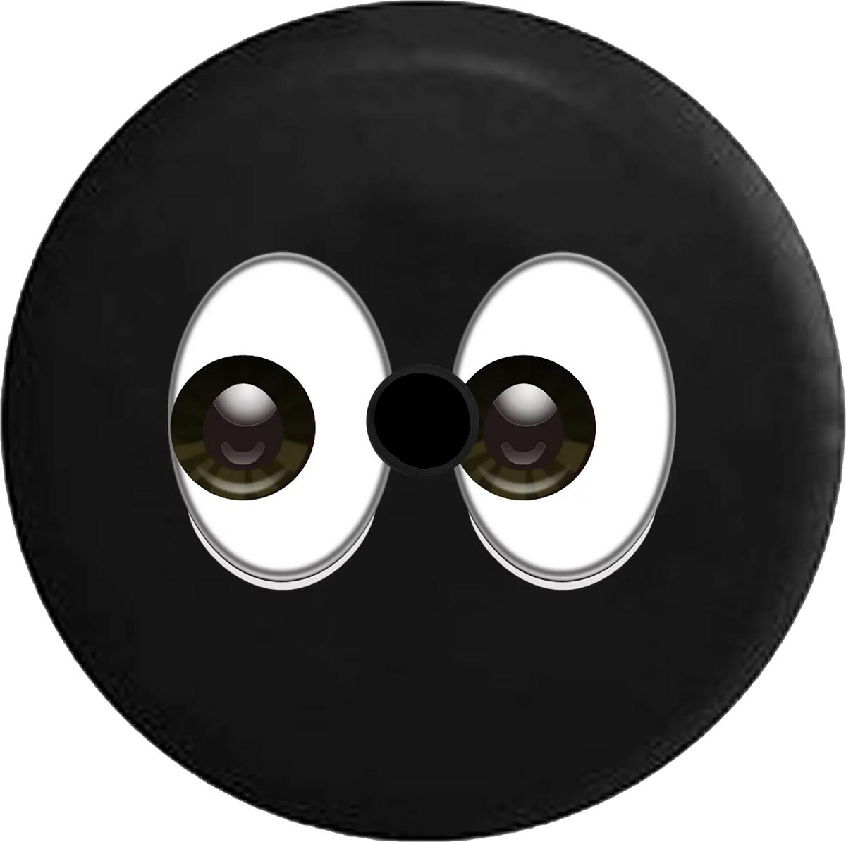2018 2019 Wrangler JL Backup Camera Text Emoji Eyes Eyeballs Spare Tire Coating for Jeep RV 32 Inch
