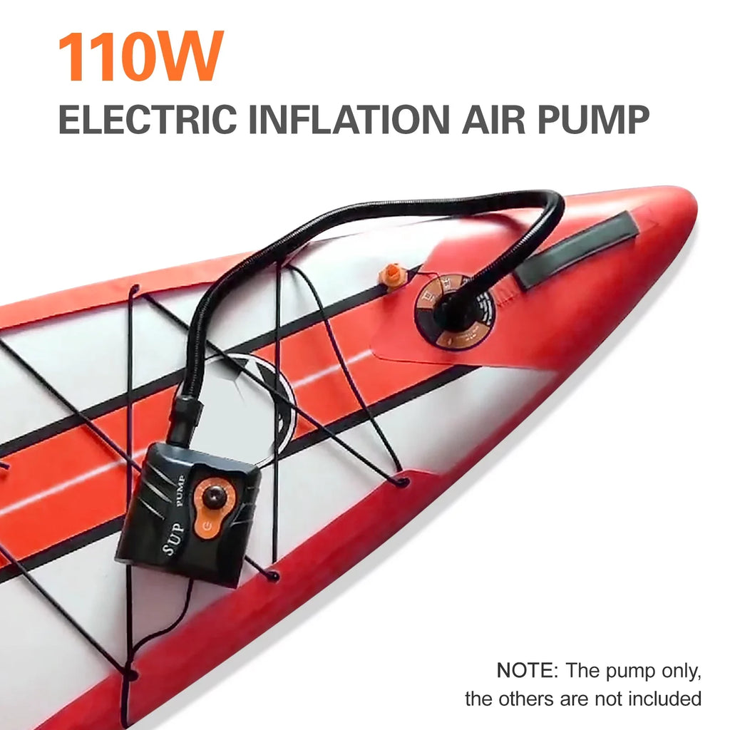 Anself Easy to Use 16 PSI Electric Air Pump with 6 Nozzles for Inflatables and Craft