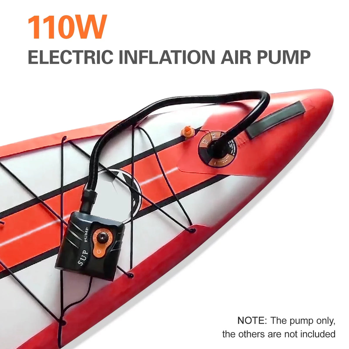 Anself Easy to Use 16 PSI Electric Air Pump with 6 Nozzles for Inflatables and Craft