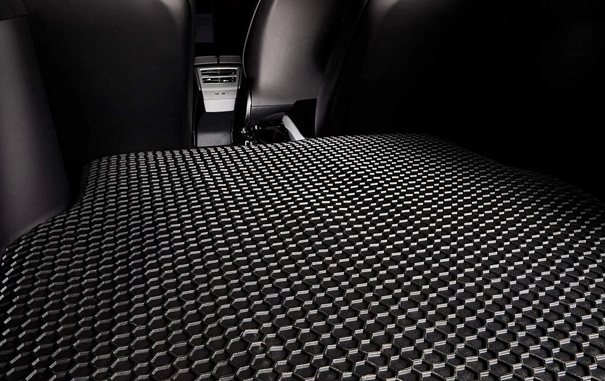 TOUGHPRO Cargo/Trunk Storage Mat Accessories Suitable with Tesla Model Y - All Environment - Heavy Duty - Custom Fit - (Made in USA) - 2021