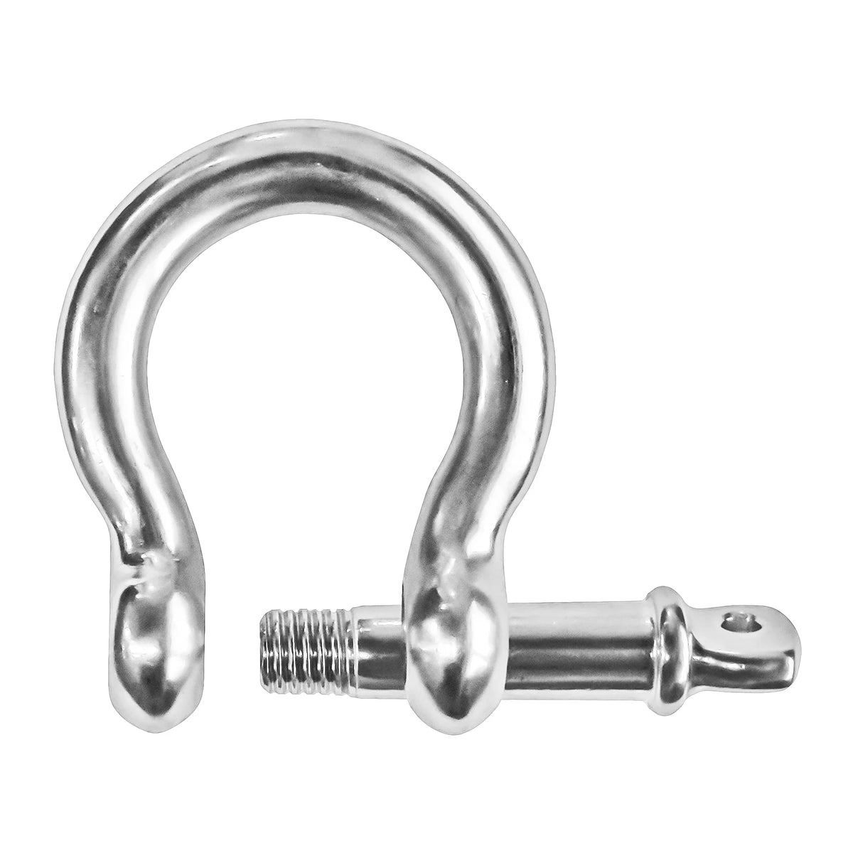 Five Oceans 5/8 Screw Pin Bow Shackles, Stainless Steel Anchor Shackle for Ship Ship FO430