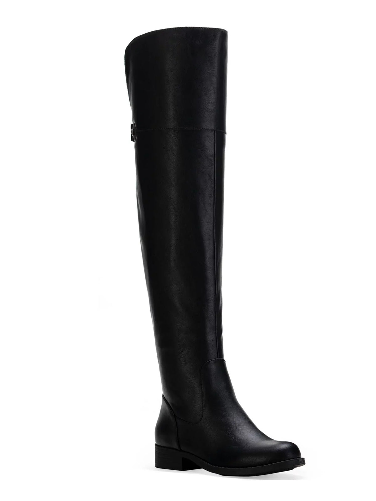 SUN STONE Womens Black Cushioned Gore Zipper Accent Slip Impervious Allicce Round Toe Dress Boots Shoes 8.5 M WC