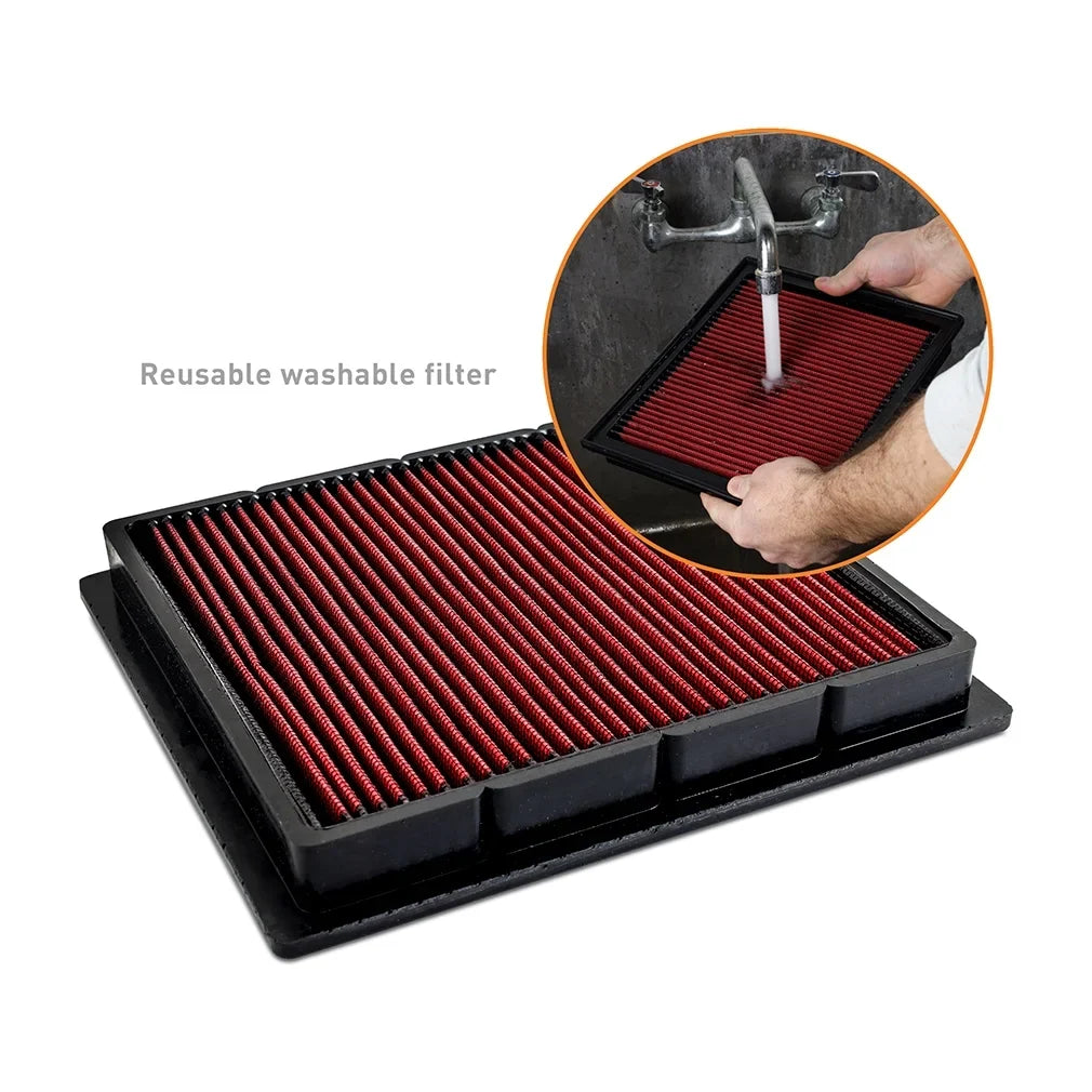 Mishimoto Reusable Drop-In Air Filter, Matching with RAM Cummins 6.7L 2007+