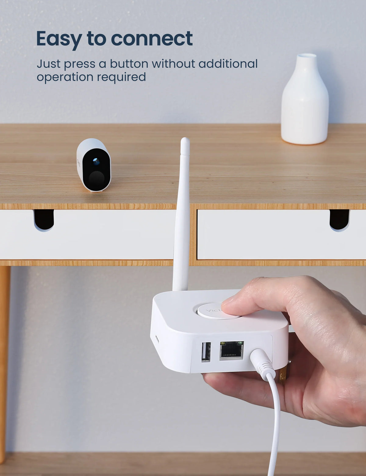 Wireless Outdoor Security Camera,1080P Surveillance Camera, IP66 Waterproof,Color Night Vision, Sound Light Alarm, Storage up to 128GB, 1 Cam with Hub