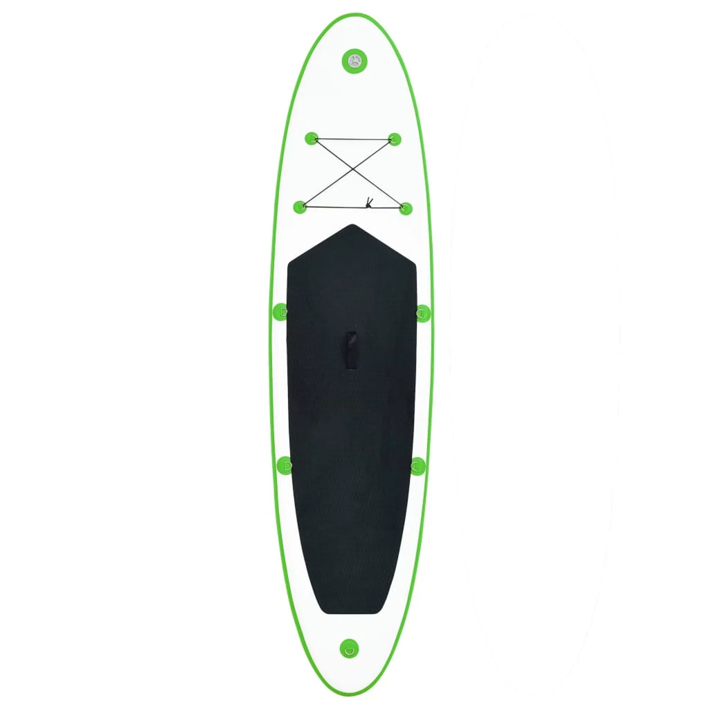 Dcenta Inflatable Paddle Board Set Beach Surfing Board with Oar, Fin, Hand Pump, Kit and Carrying Bag Surfboard for Adults