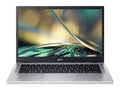 Acer Aspire 3 14 A314-36P - i3 - N305 - Win 11 Home in S mode - UHD Graphics - 8 GB RAM - 128 GB SSD - 14" IPS 1920 x 1080 (Full HD) - Wi-Fi 6 - pure silver - kbd: US Intl