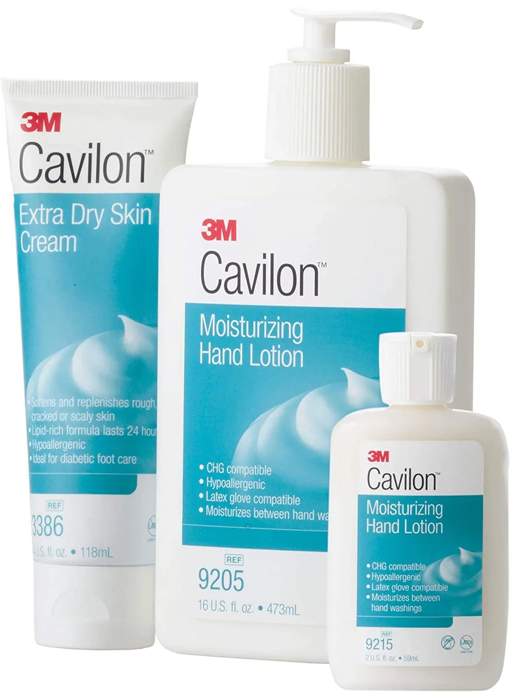 3M Cavilon Extra Dry Hand and Body Moisturizer, 4 Ounce, Scented, 12 Count