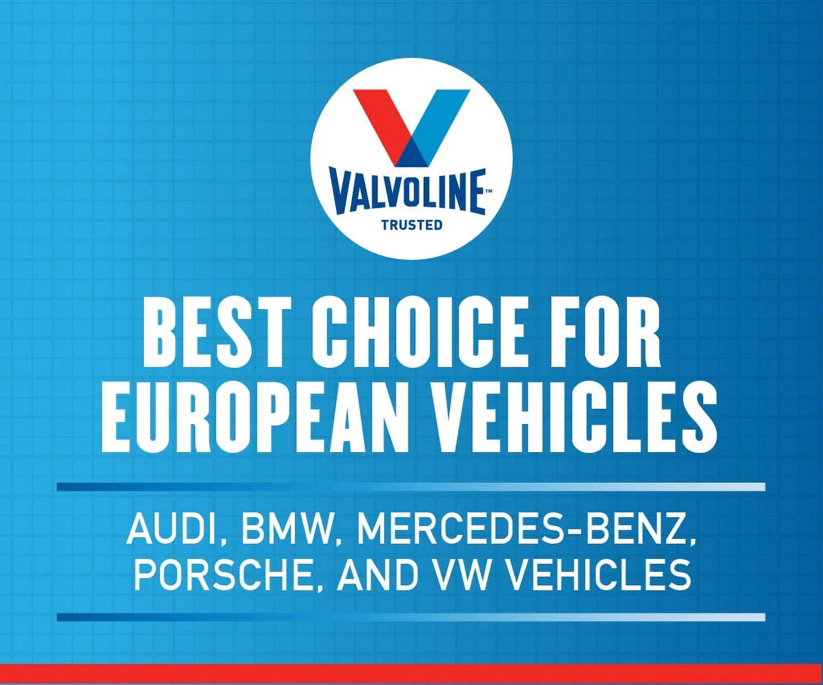 Valvoline European Vehicle Full Synthetic 0W-40 Motor Oil 5 QT