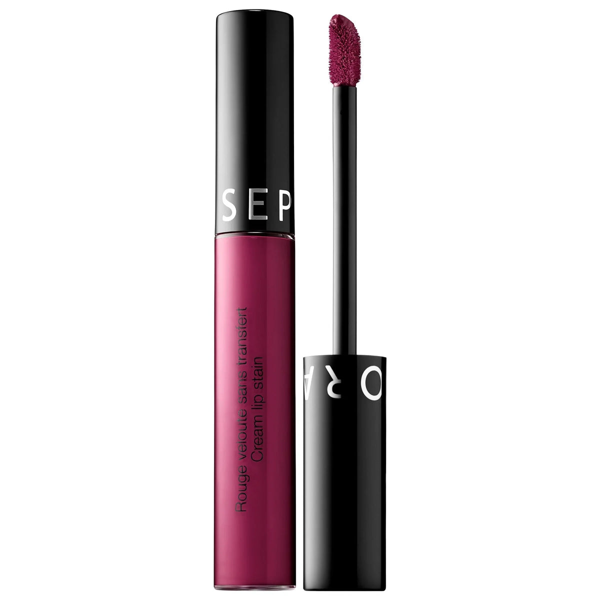 SEPHORA COLLECTION Cream Lip Stain Liquid Lipstick - 99 Purple Red - matte purple red - 0.169 oz/5 mL
